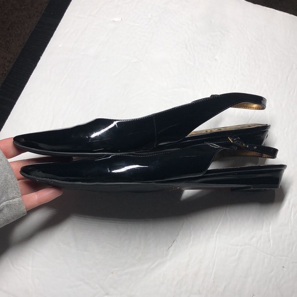 Sam Edelman black patent pointy flats size 8.5 - Picture 3 of 8